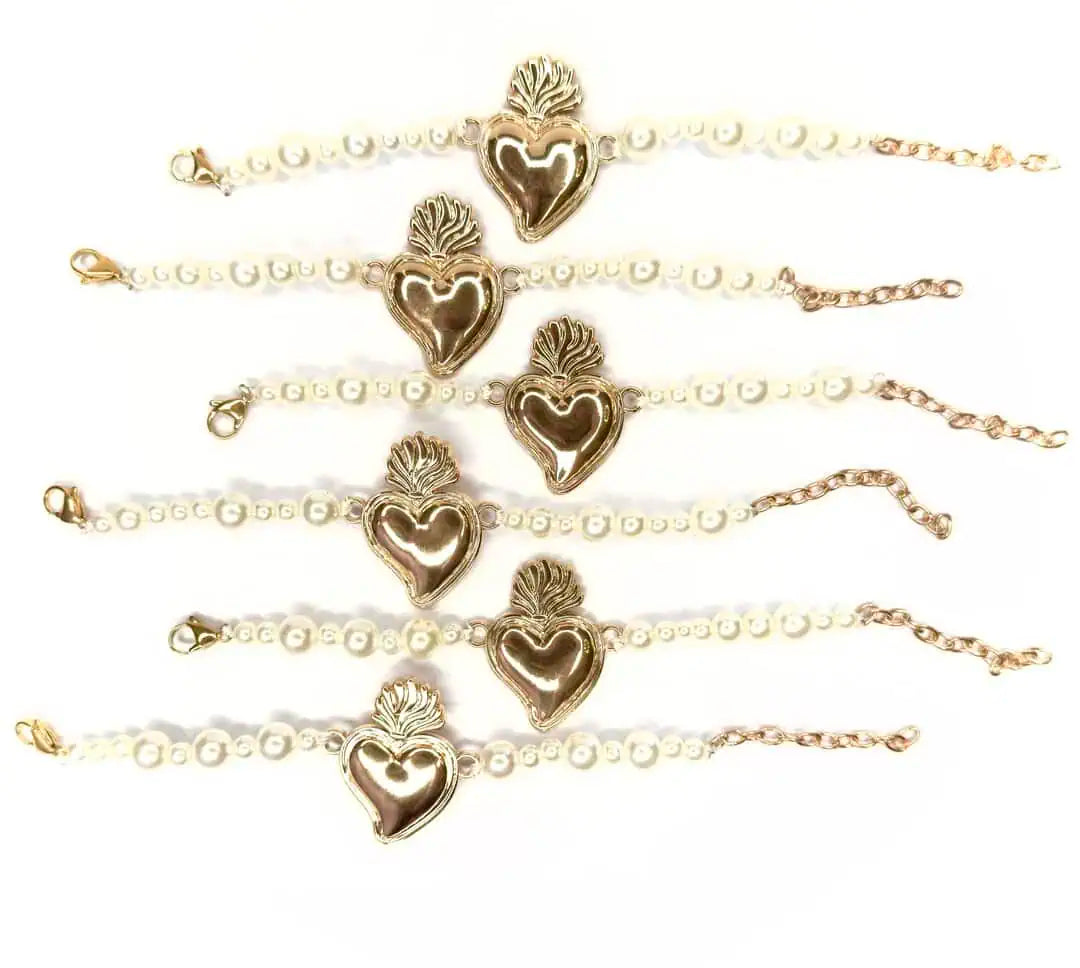 Bracciale cuore sacro