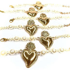 Bracciale cuore sacro