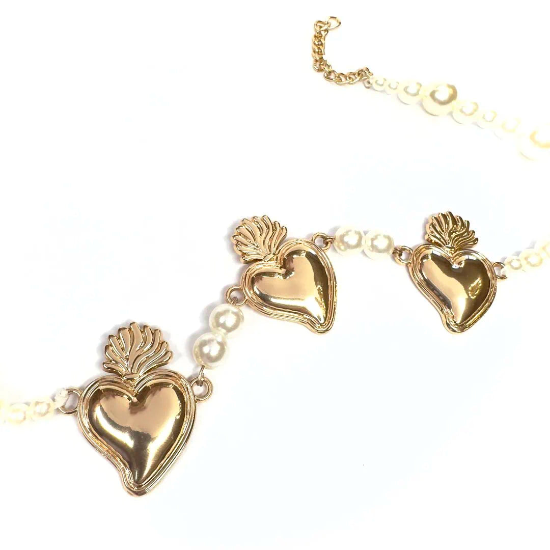 Collana cuore sacro