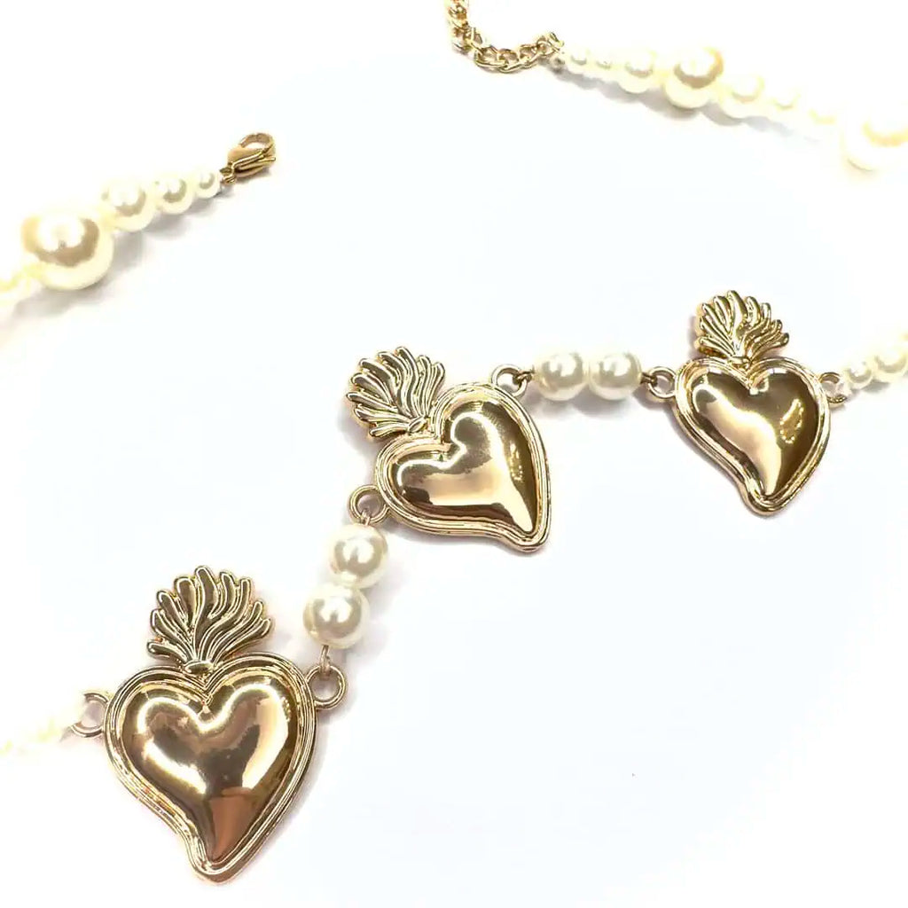 Collana cuore sacro