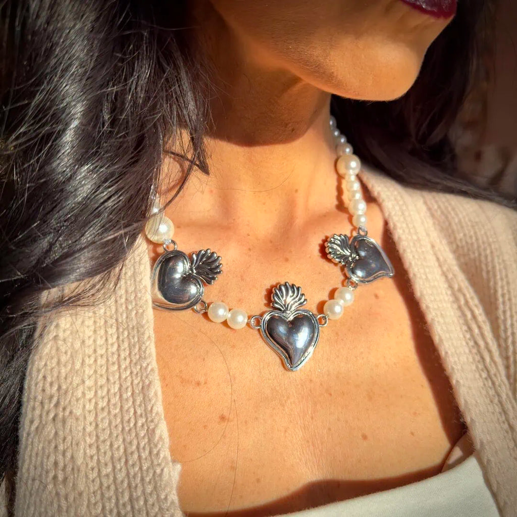 Collana cuore sacro