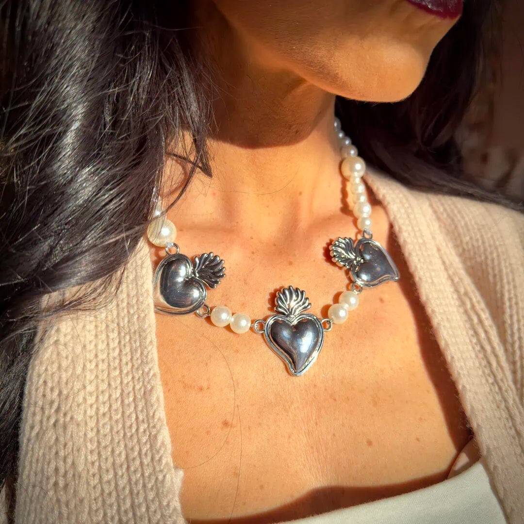 Collana cuore sacro