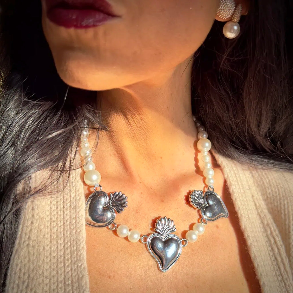 Collana cuore sacro