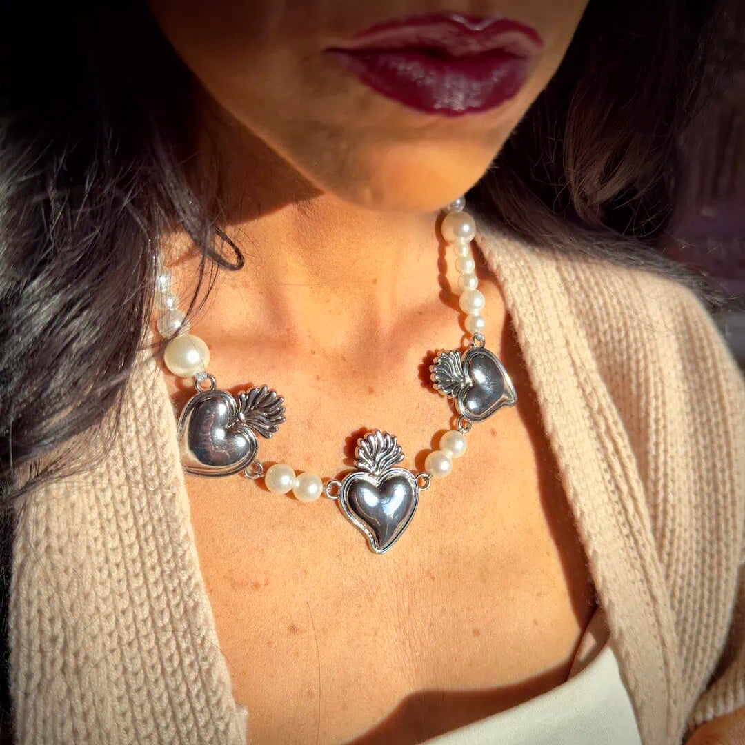 Collana cuore sacro