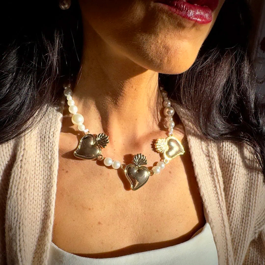 Collana cuore sacro