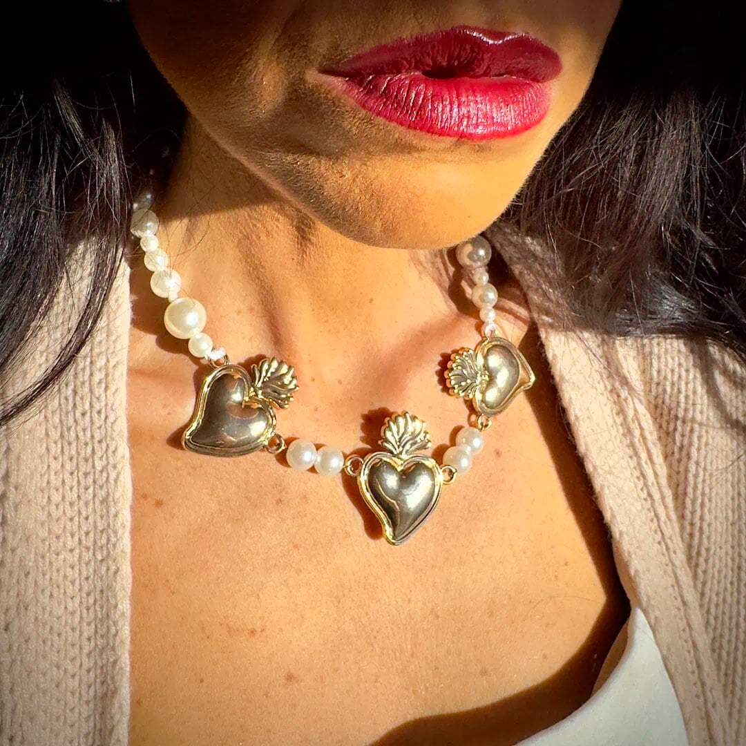 Collana cuore sacro