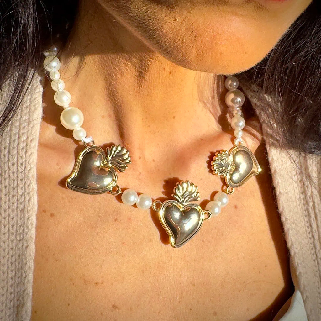Collana cuore sacro