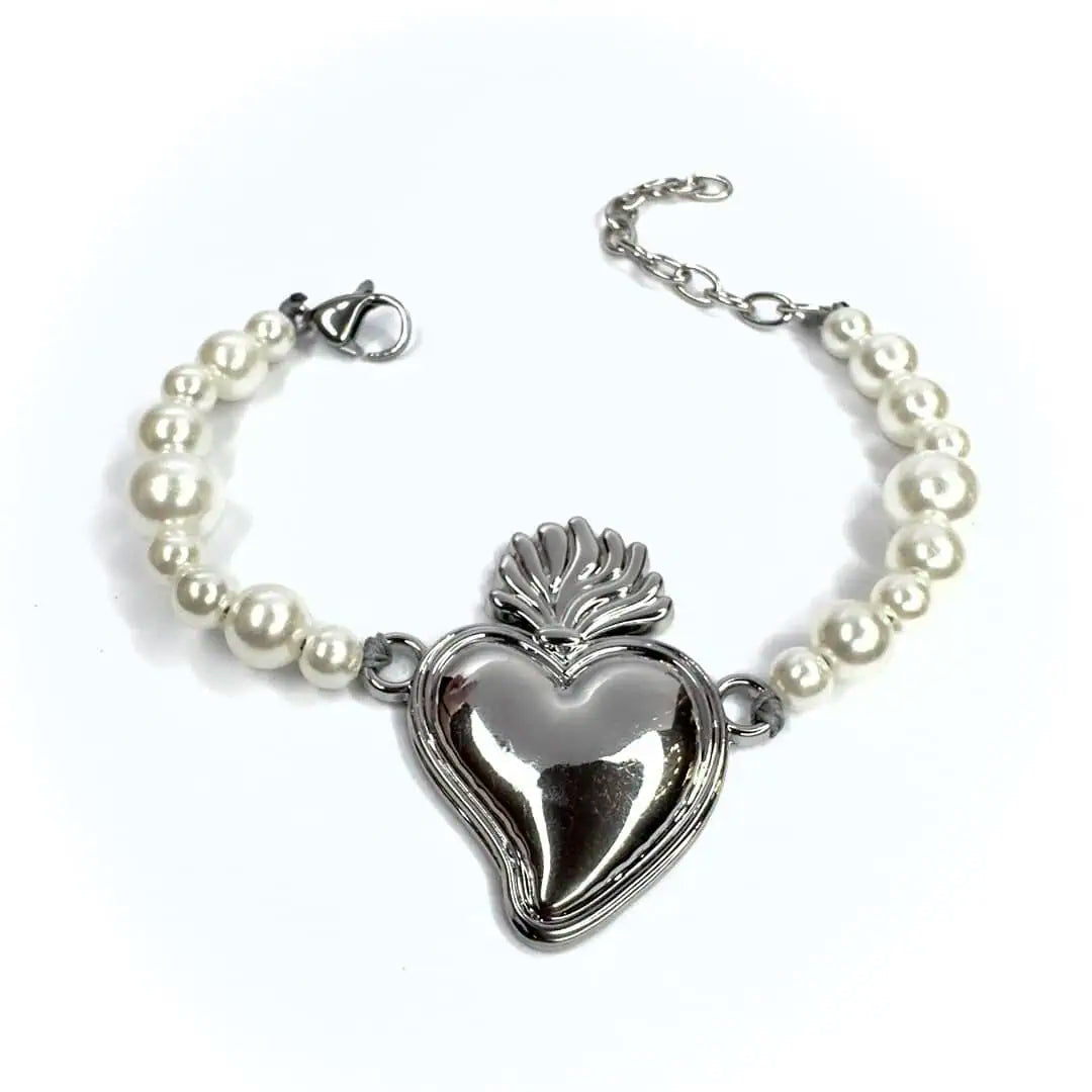 Bracciale cuore sacro