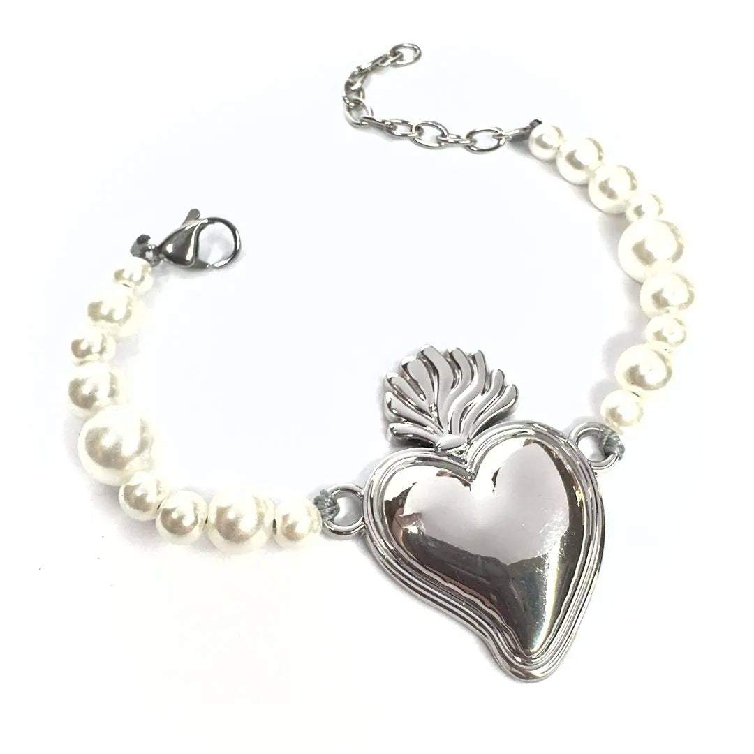 Bracciale cuore sacro