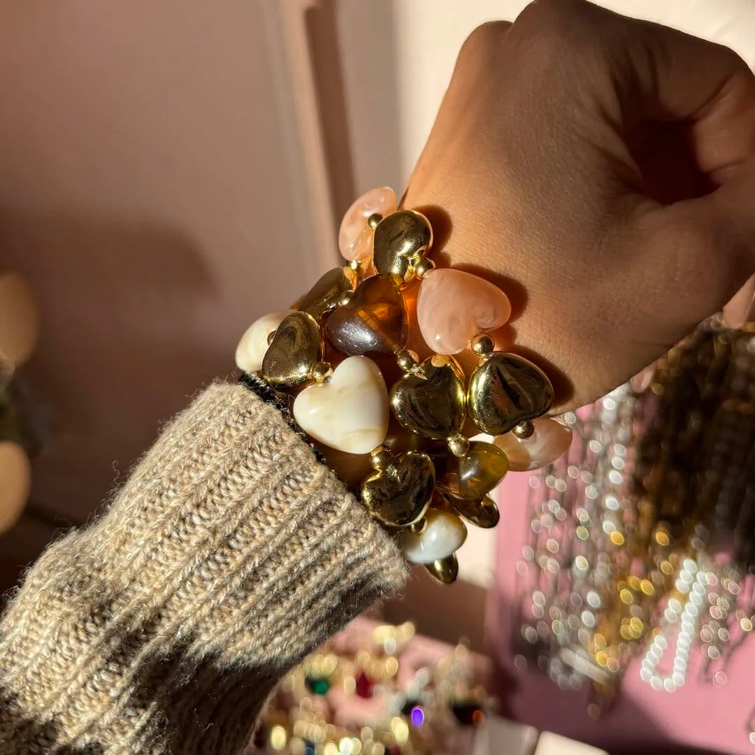 Bracciale cuori
