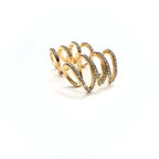 Earcuff donna strass