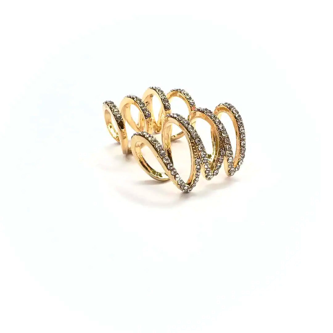 Earcuff donna strass