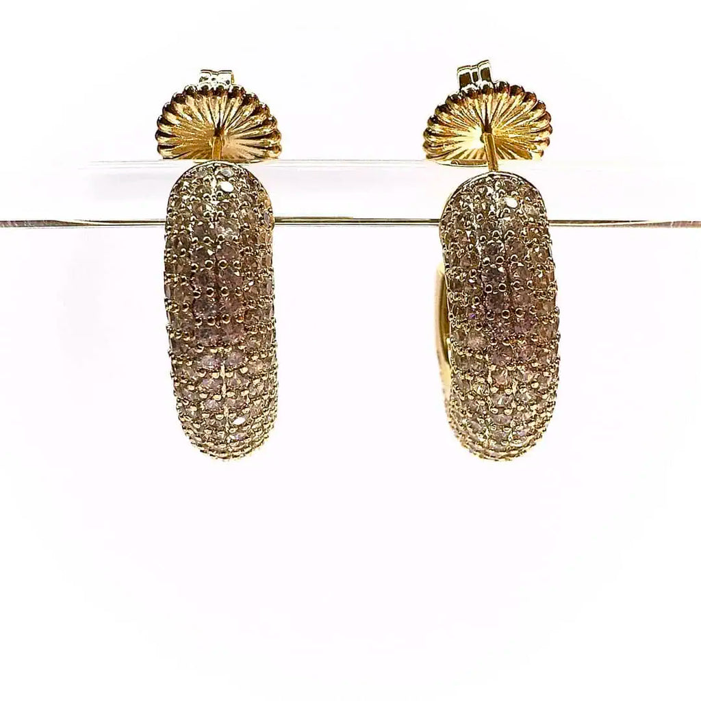 orecchini strass