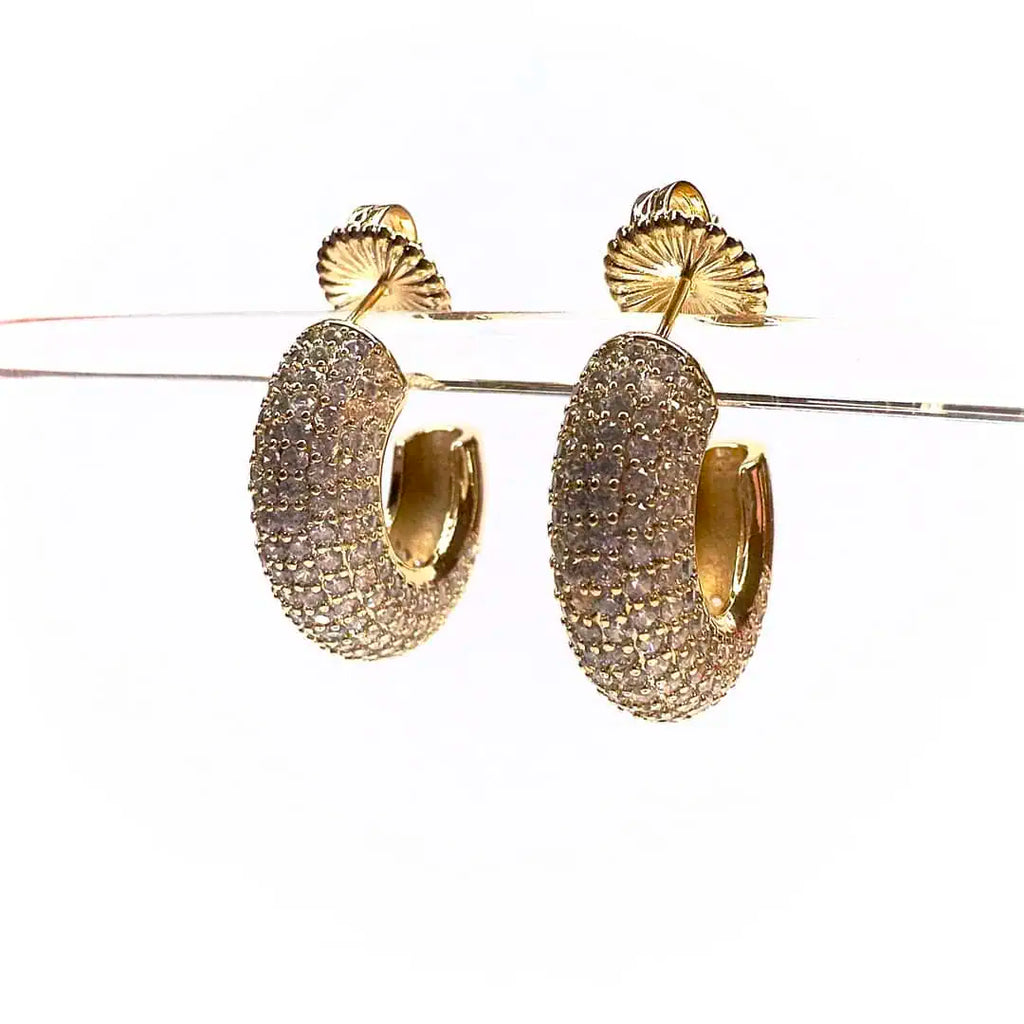 orecchini strass