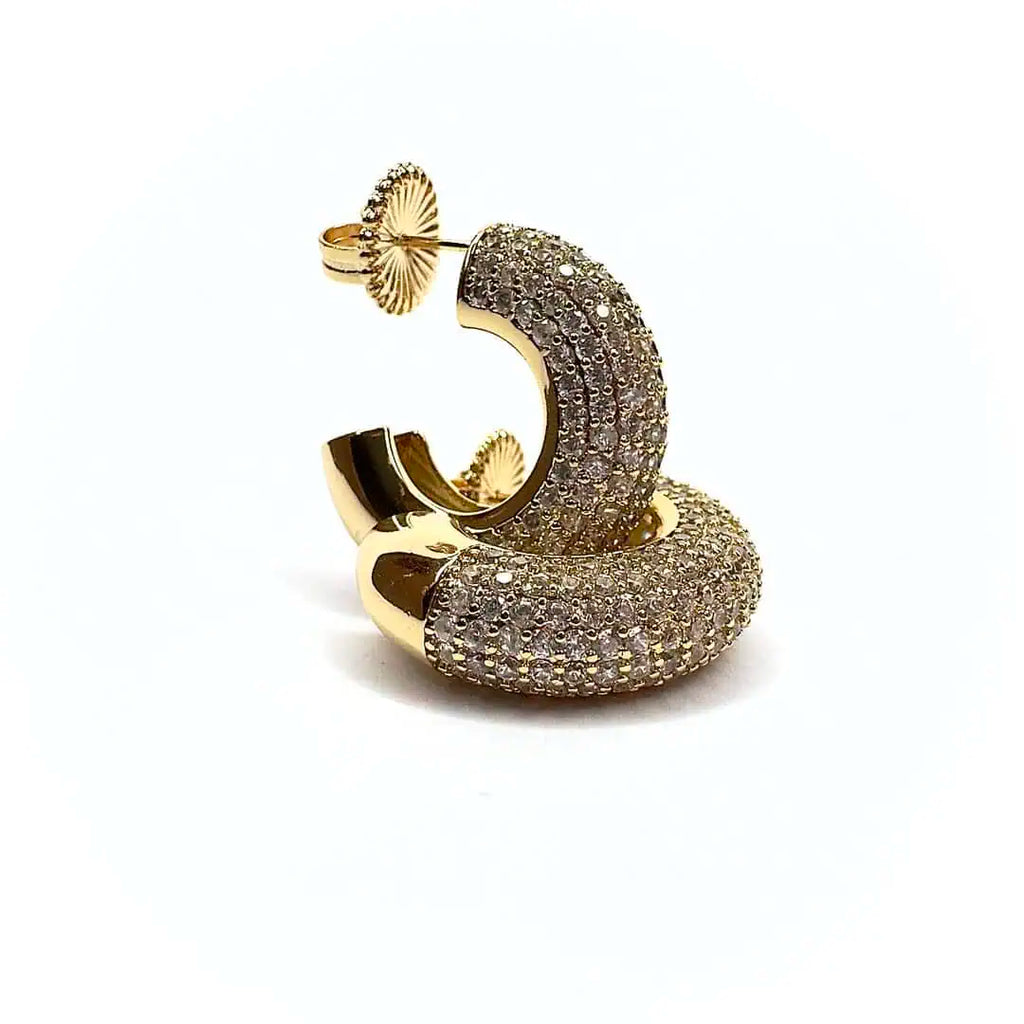 orecchini strass