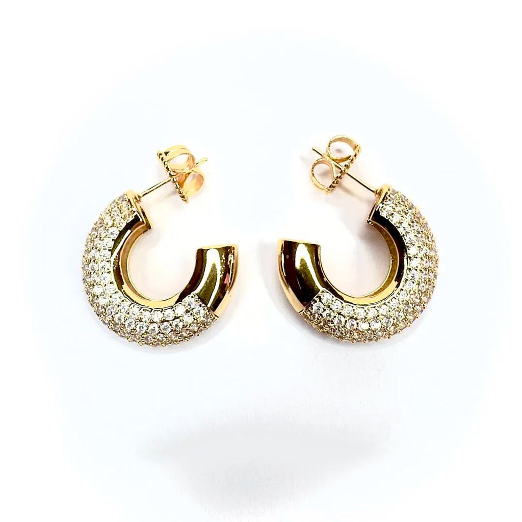 orecchini strass