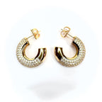 orecchini strass