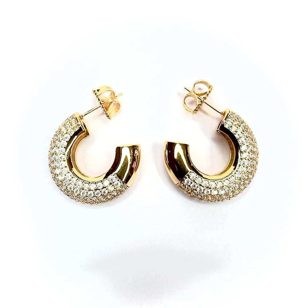 orecchini strass