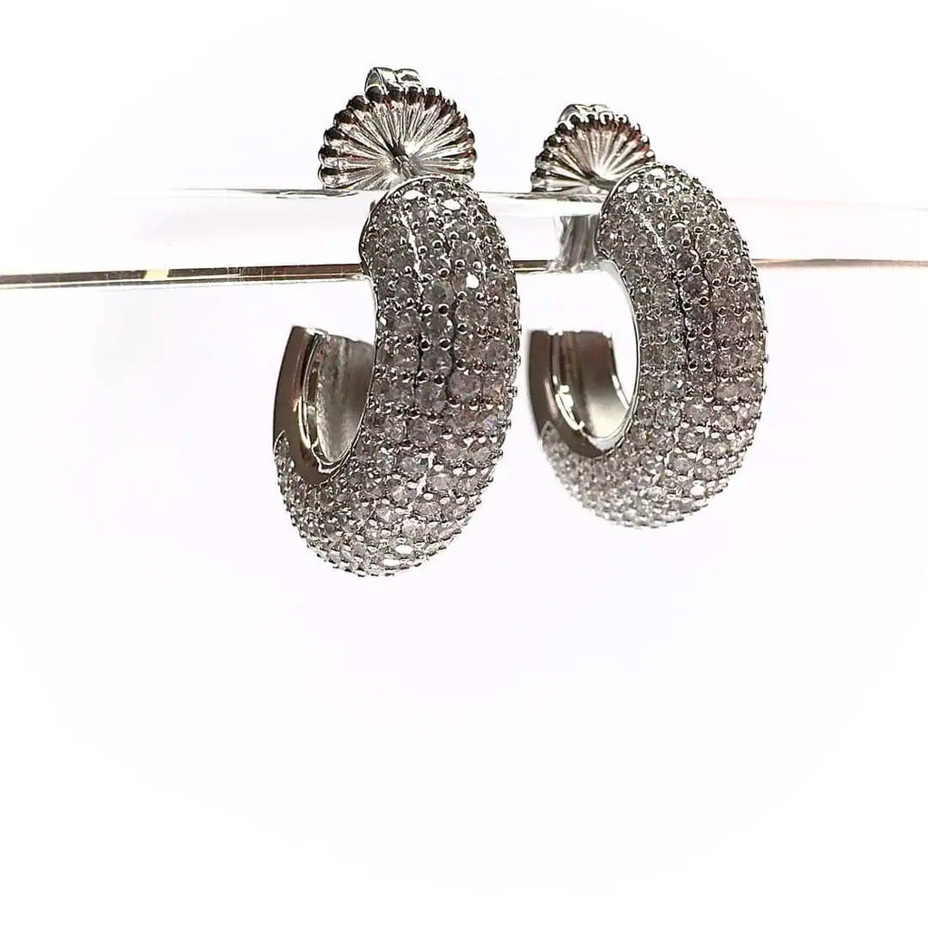 orecchini strass