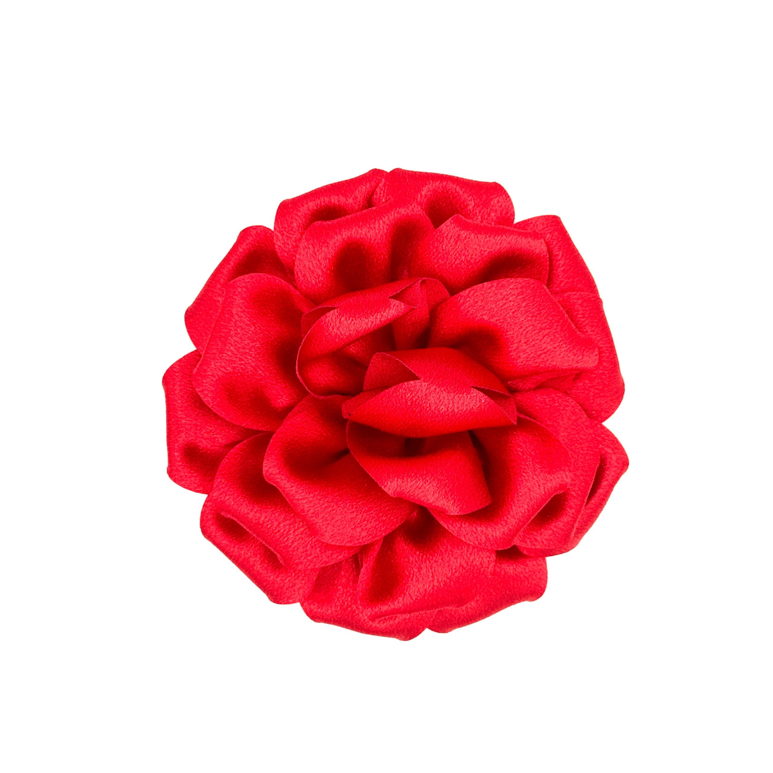 Spilla donna Mega Rosa in raso