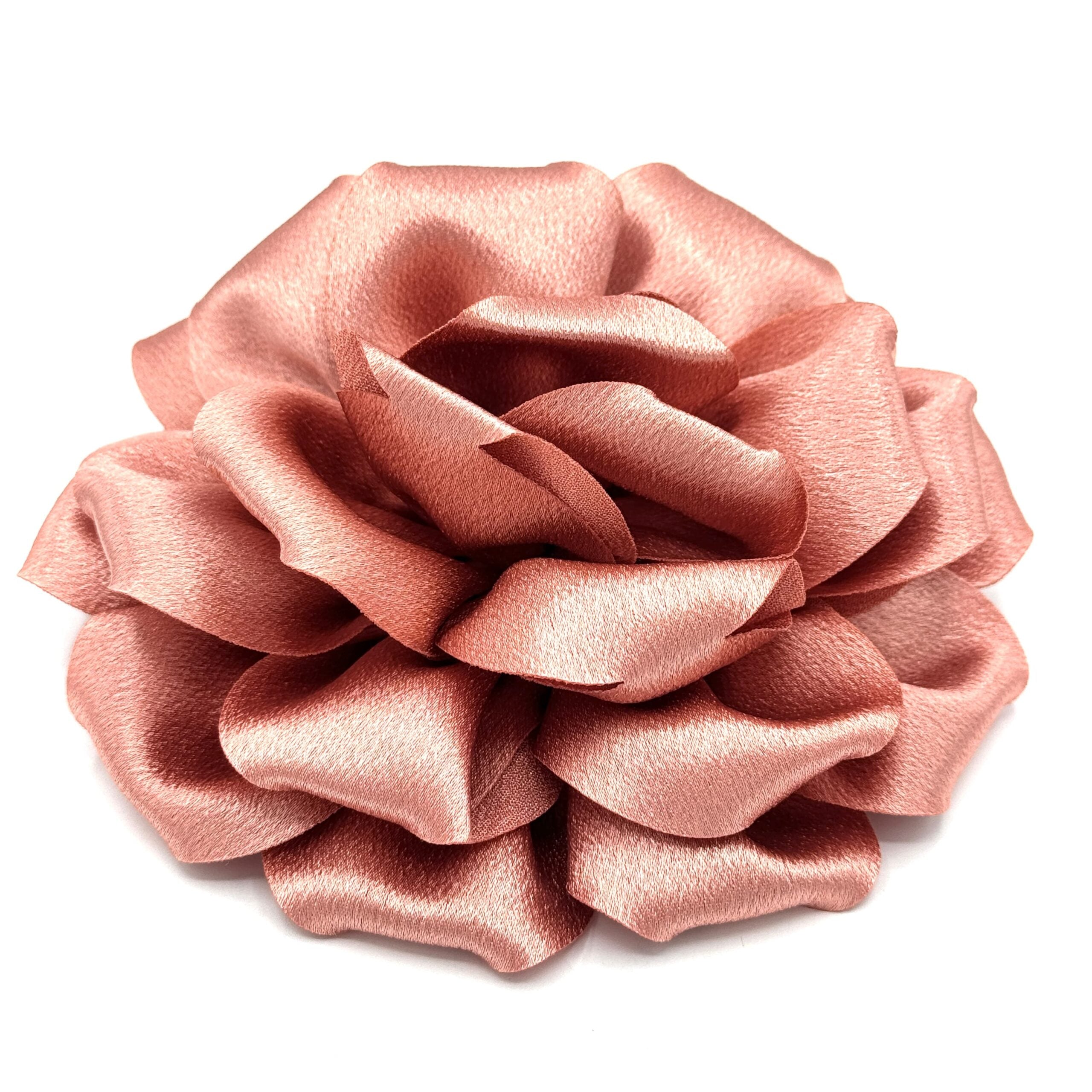Spilla donna Mega Rosa in raso