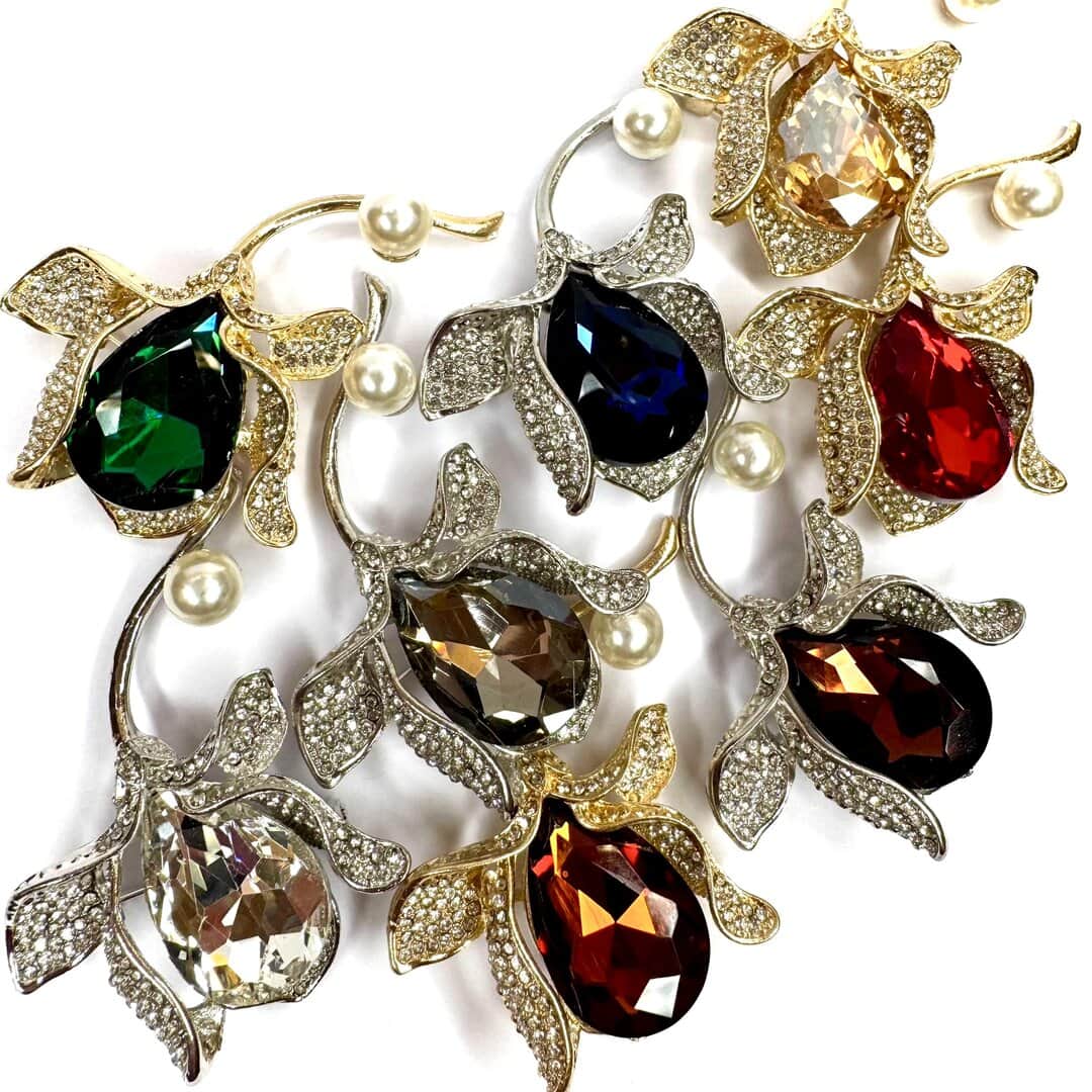 spilla swarovski