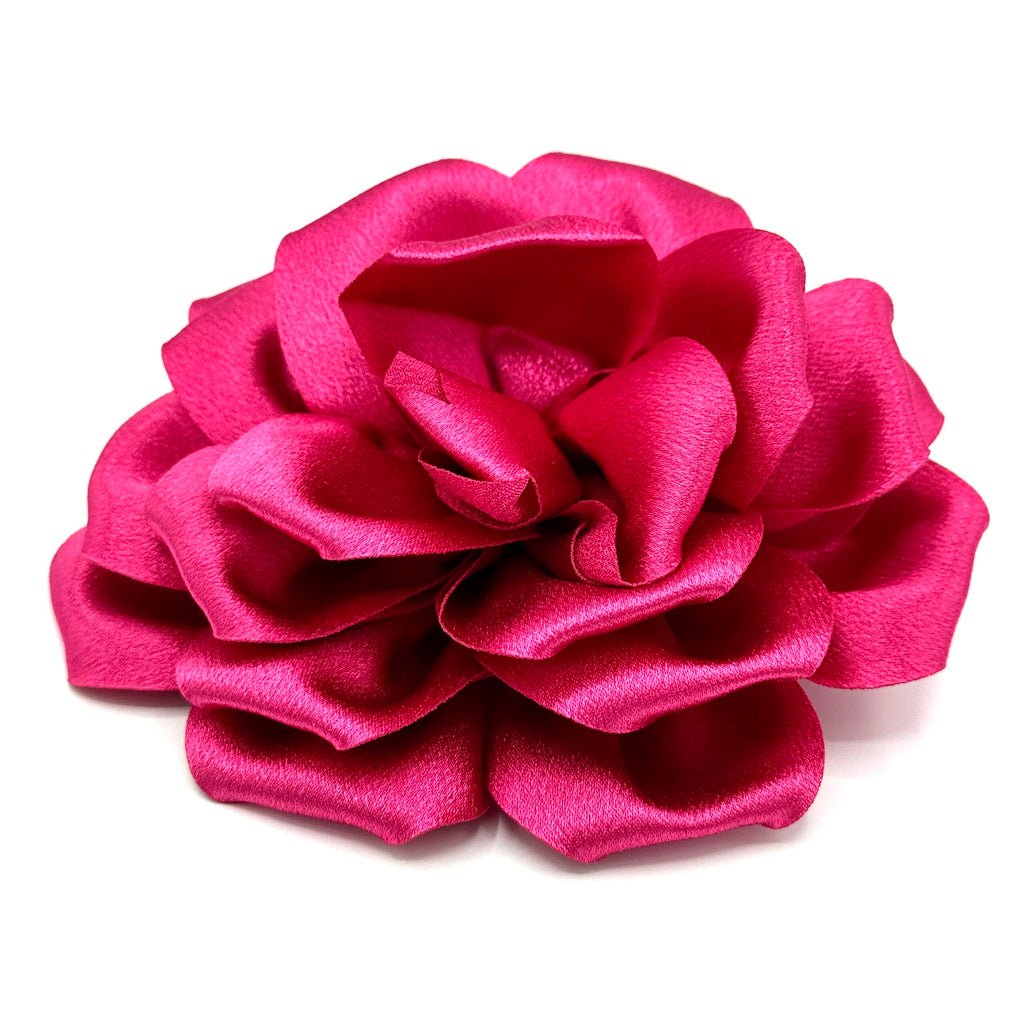 Spilla donna Mega Rosa in raso