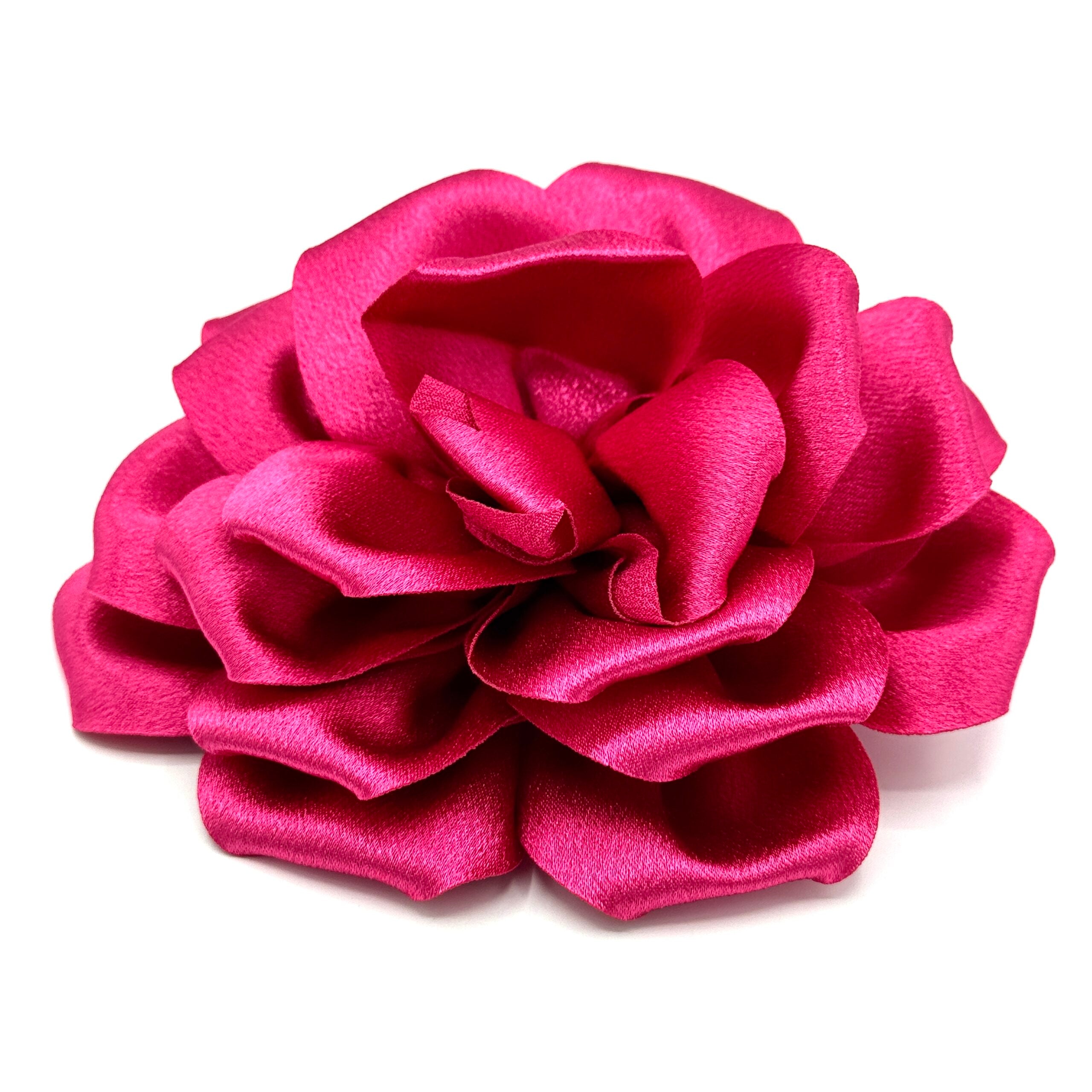 Spilla donna Mega Rosa in raso