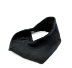Fascia nera capelli basic