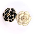 spilla con fiore