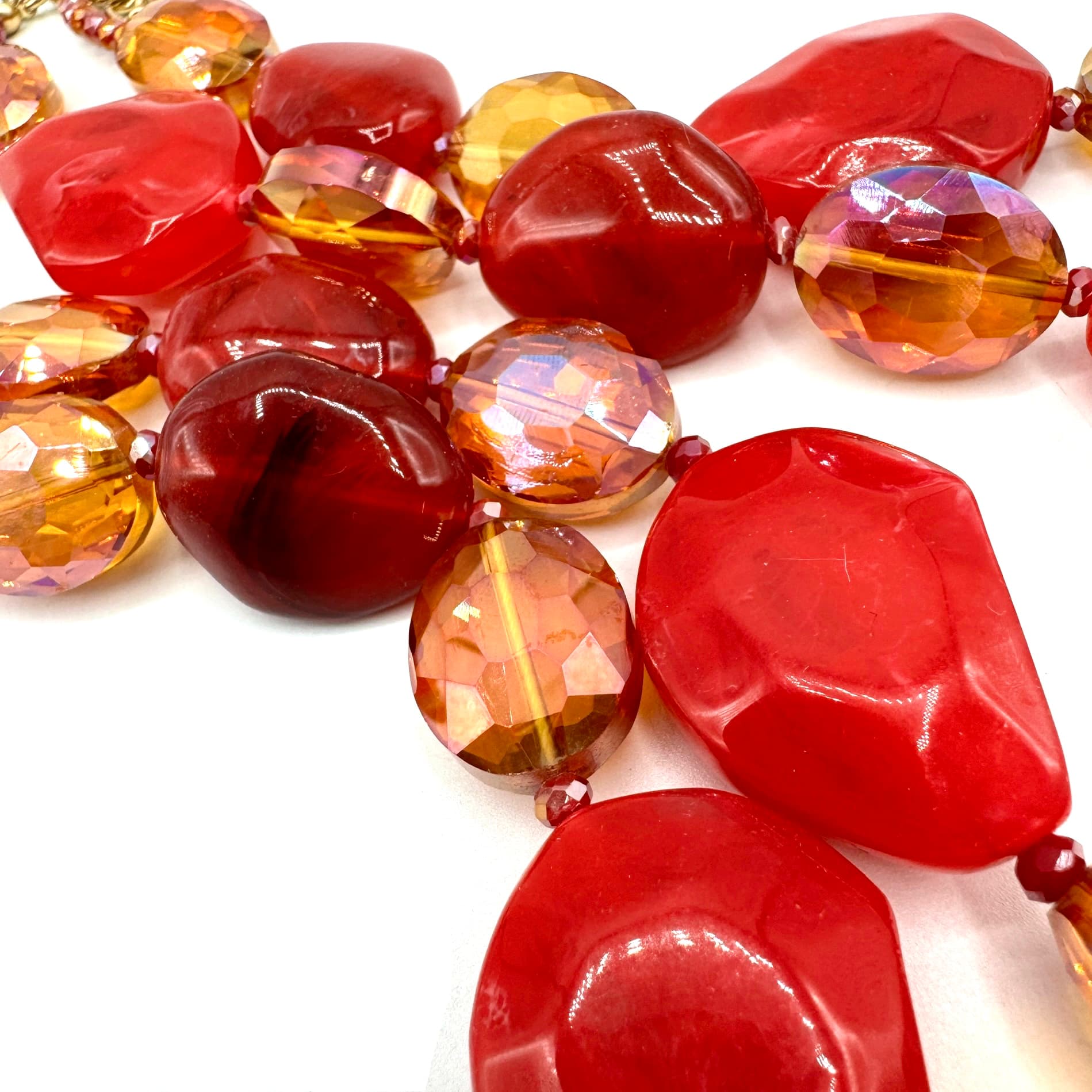 collana pietre colorate