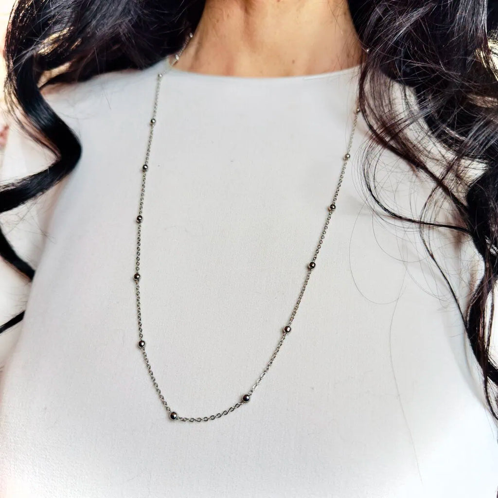 collana lunga donna
