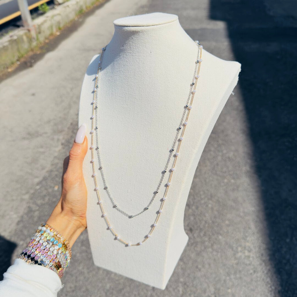 collana lunga donna