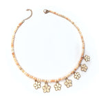 Collana con fiori