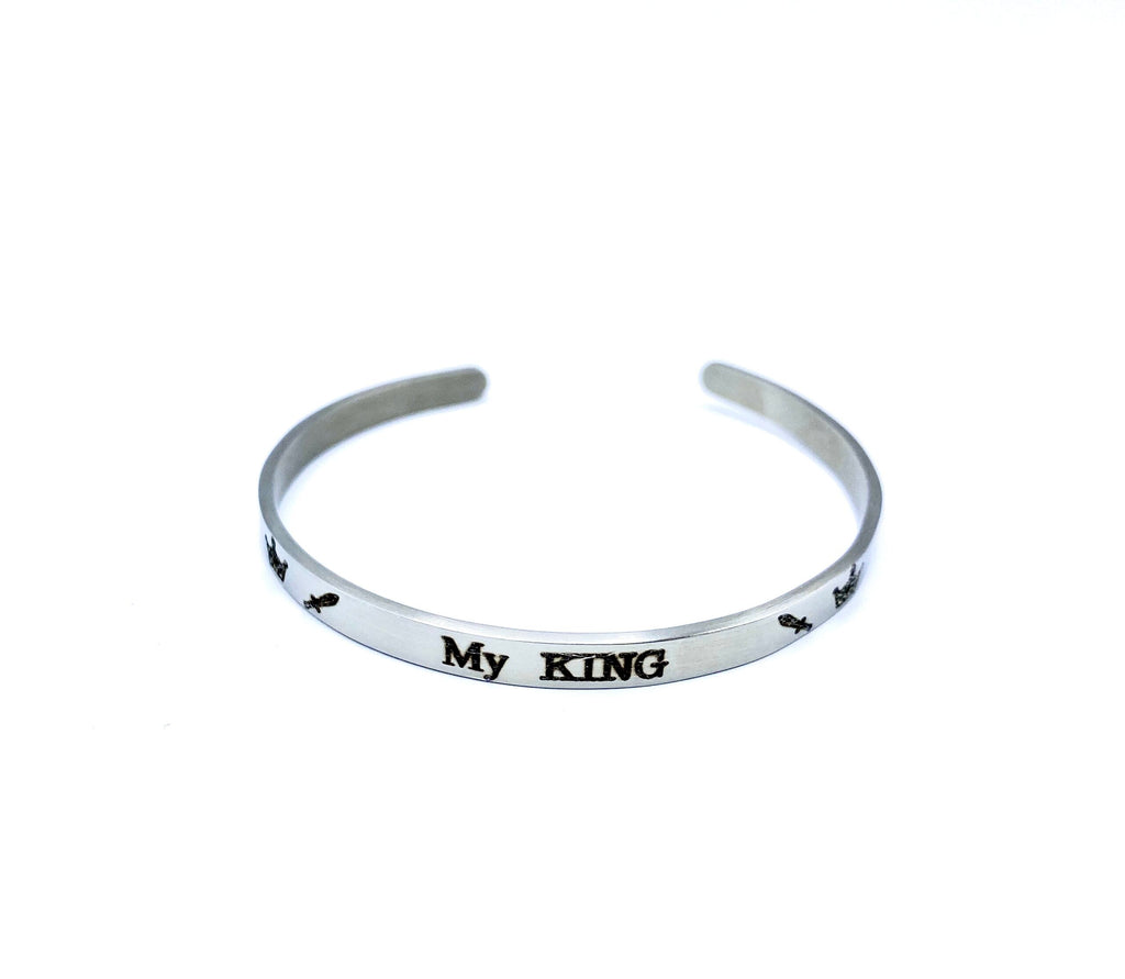 Bracciale con Scritta oro rosa