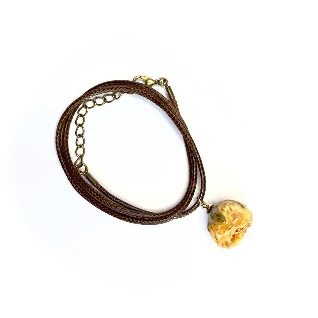 Collana con rosa