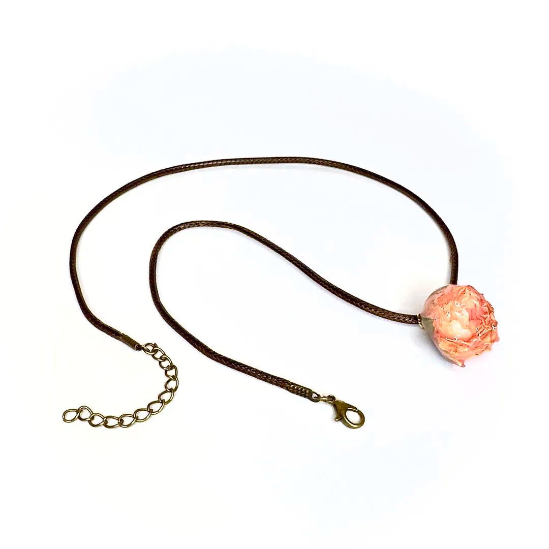Collana con rosa