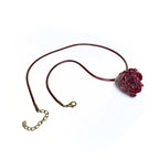 Collana con rosa