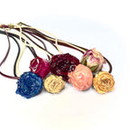 Collana con rosa