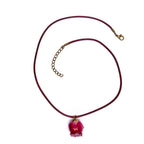 Collana con rosa