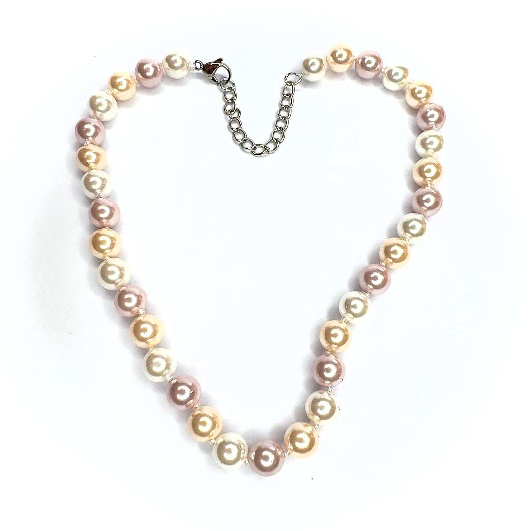 Collana con perle Rosate Afrodite