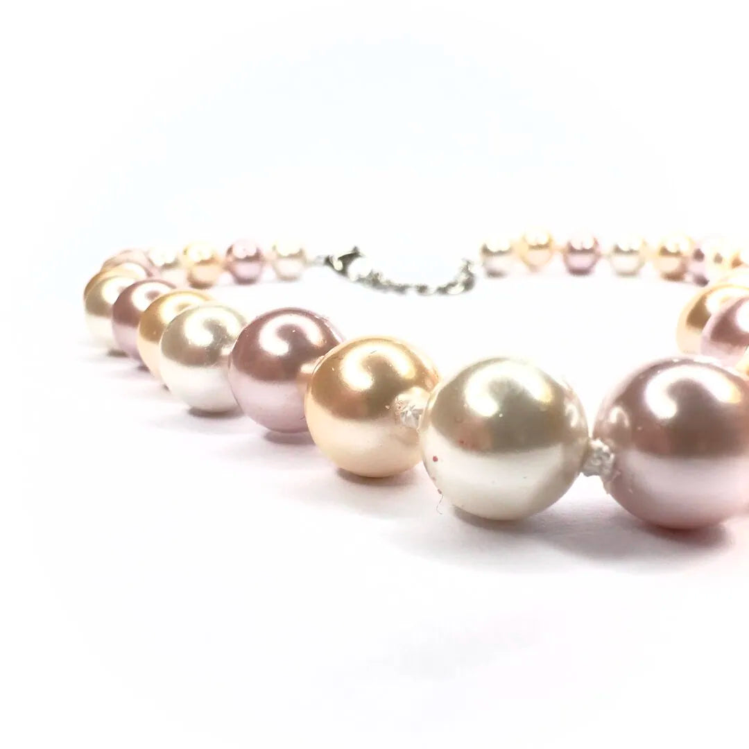 Collana con perle Rosate Afrodite