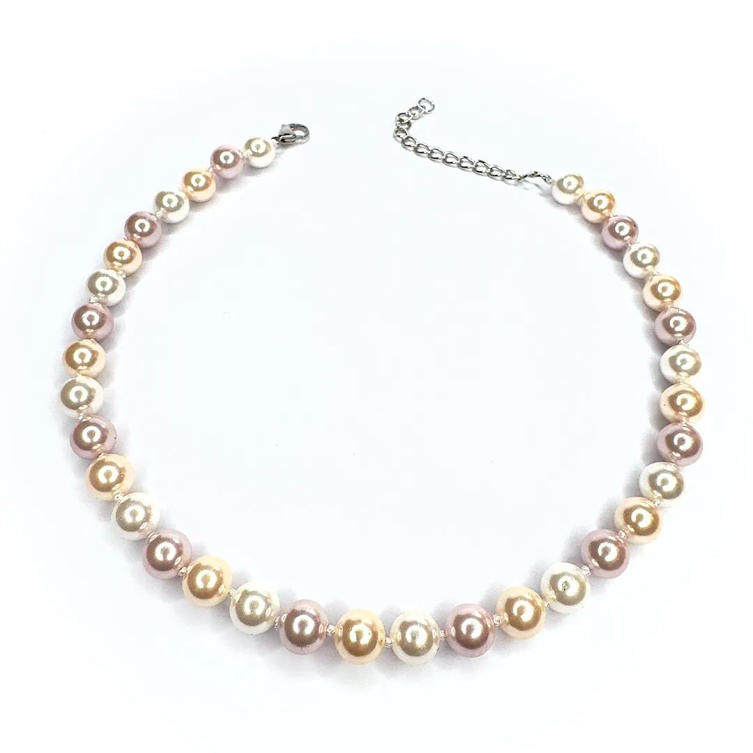 Collana con perle Rosate Afrodite