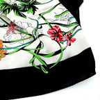 Foulard a fiori