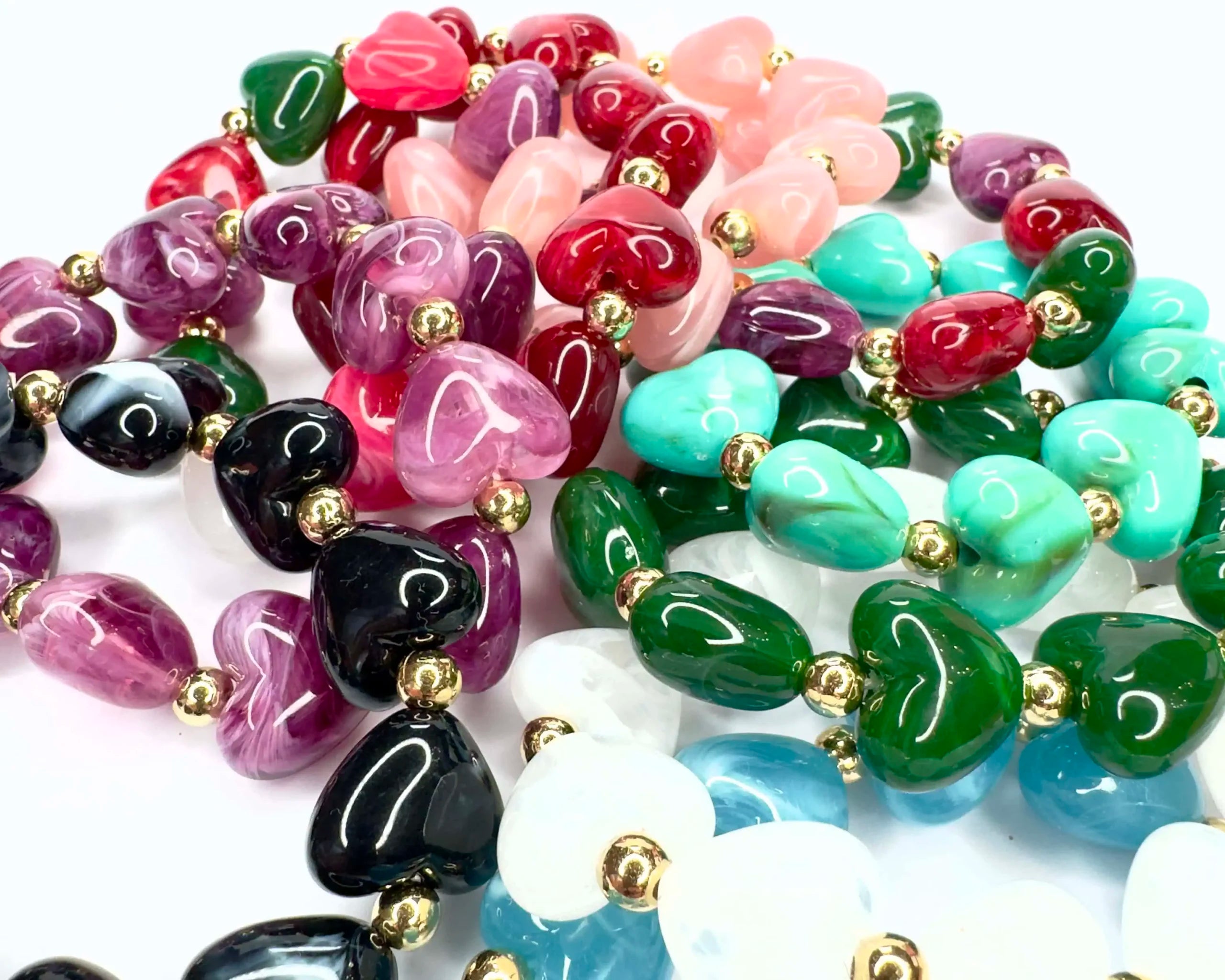 Bracciale cuore Jelly