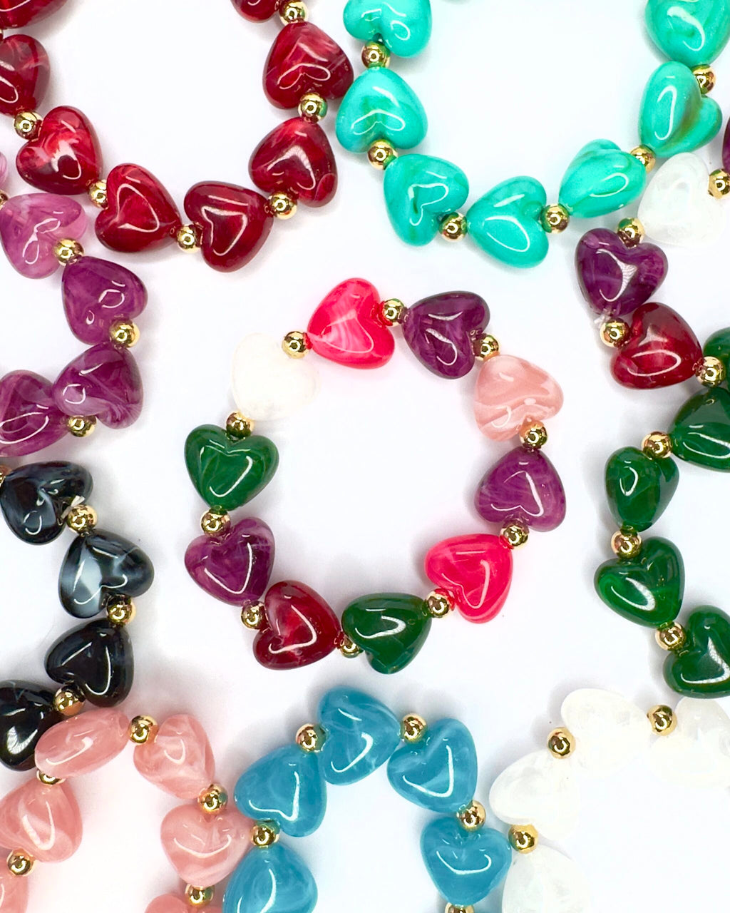 Bracciale cuore Jelly