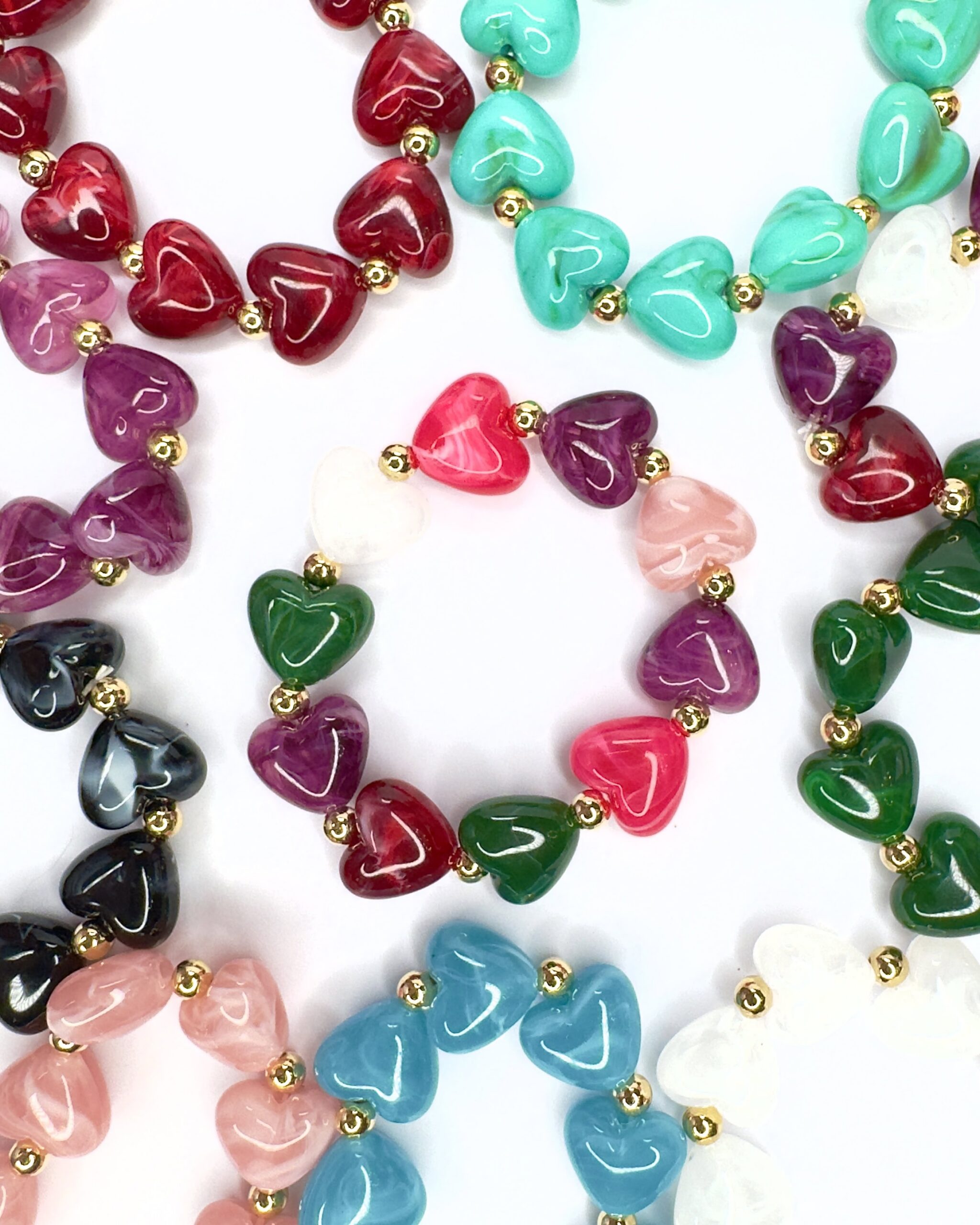 Bracciale cuore Jelly