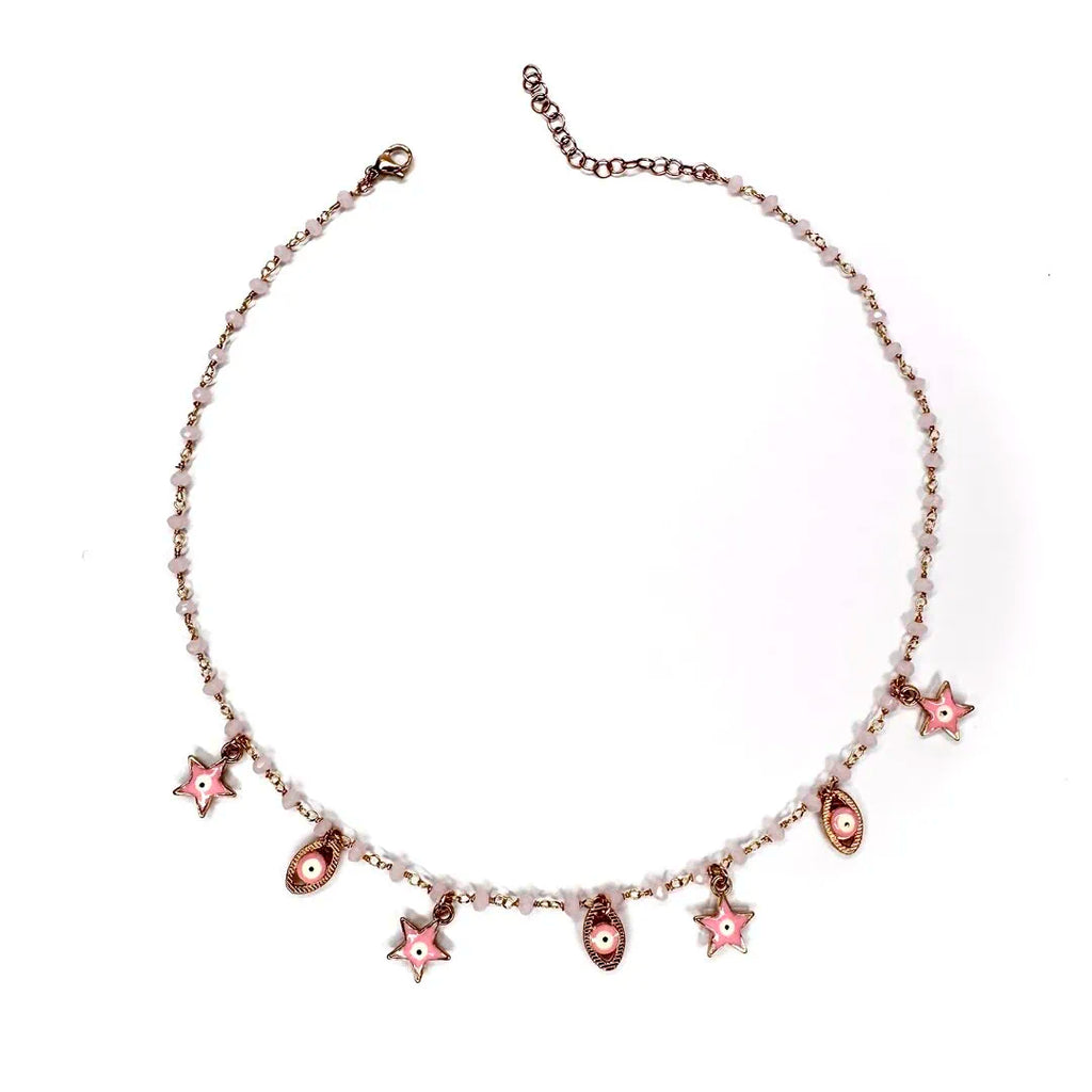 collana occhio multicolor
