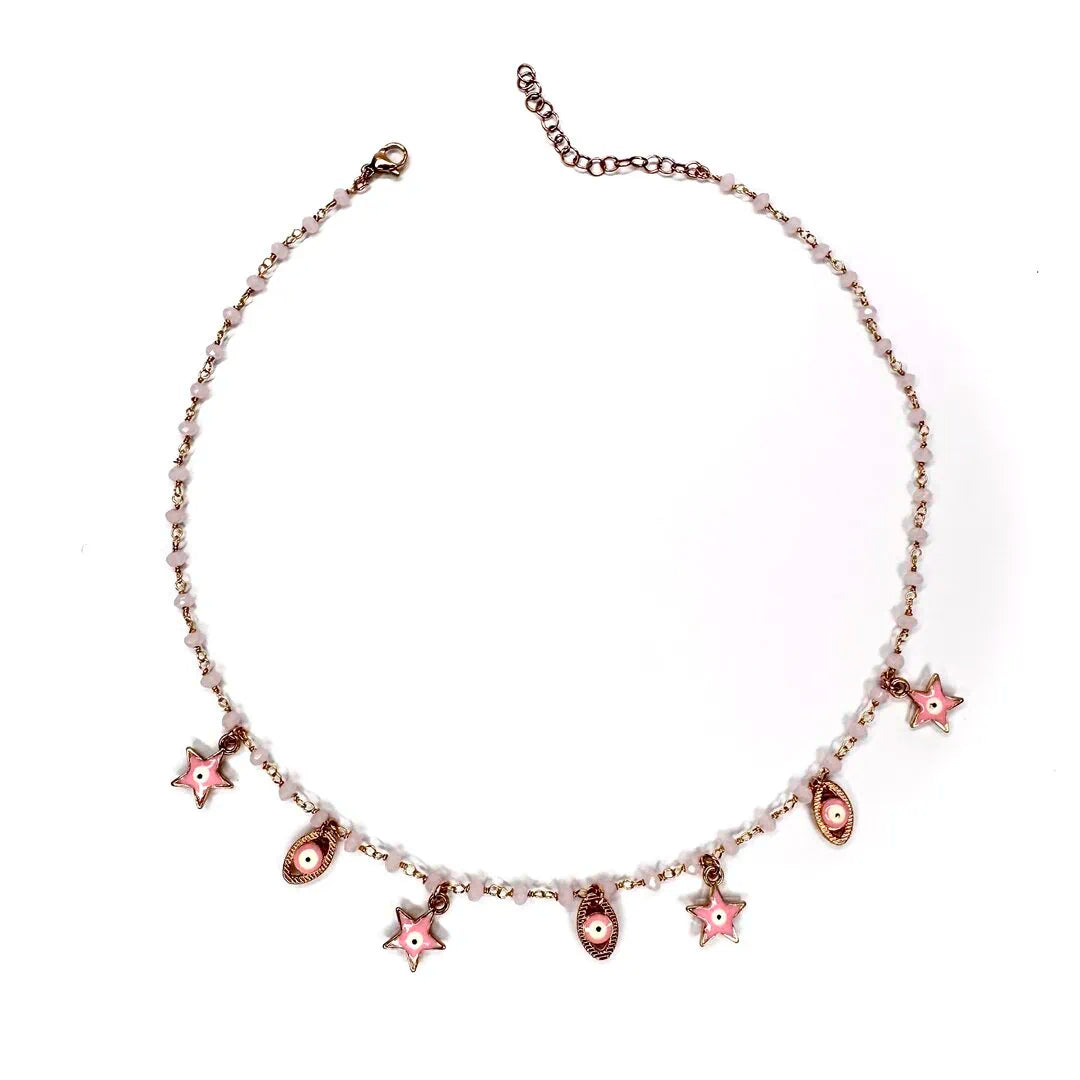 collana occhio multicolor