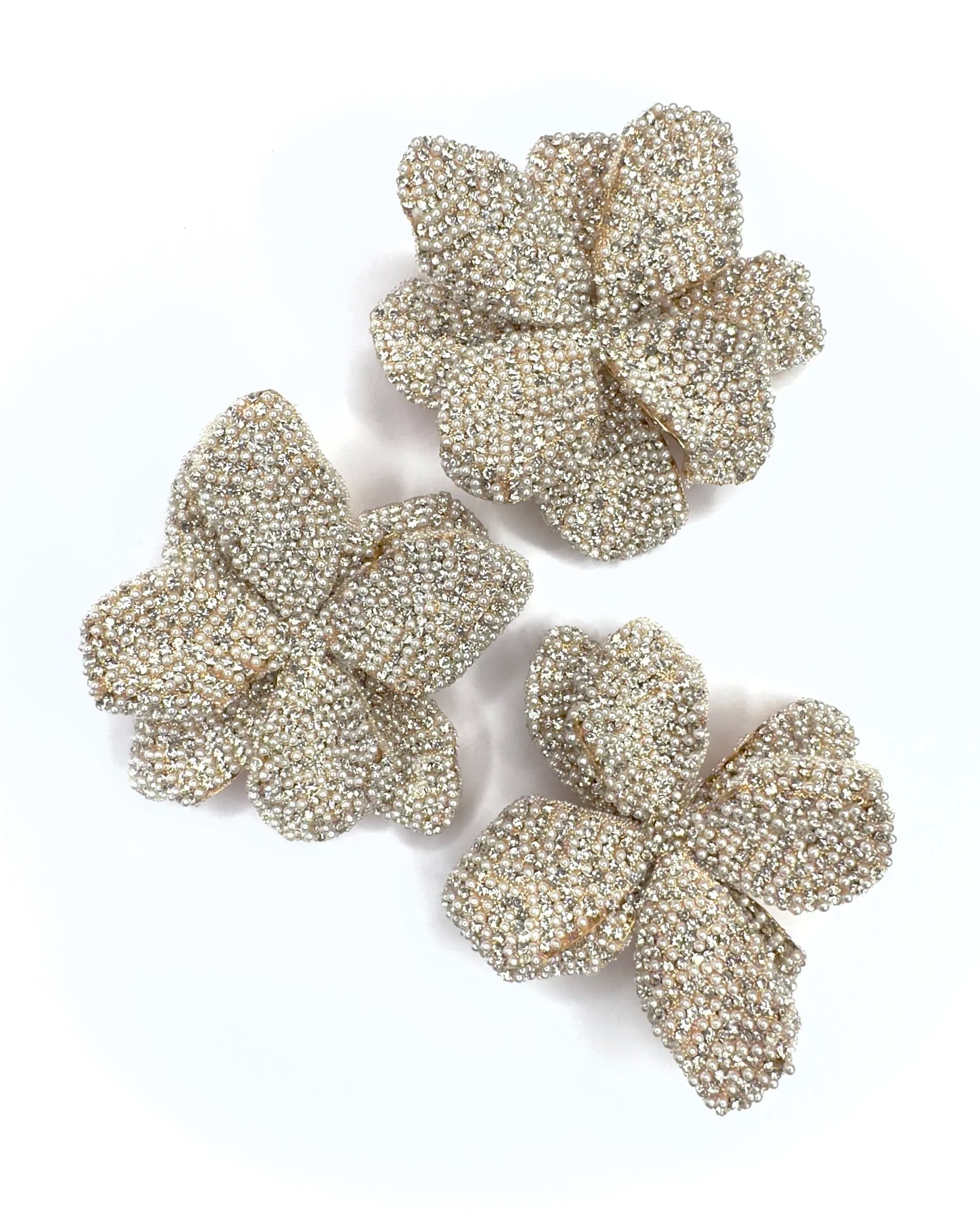 Spilla fiore Perlage